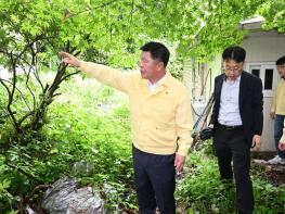 정덕영 양주시장, 회정동 호우 피해주택 점검…응급복구·재발방지 대책 마련  기사 이미지